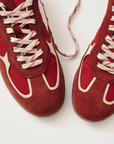 Tb.490 Rife Sheen Red Leather Sneakers