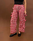 Rae Gingham Bow Pants