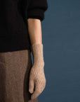 Cashmere Ribbed Gloves