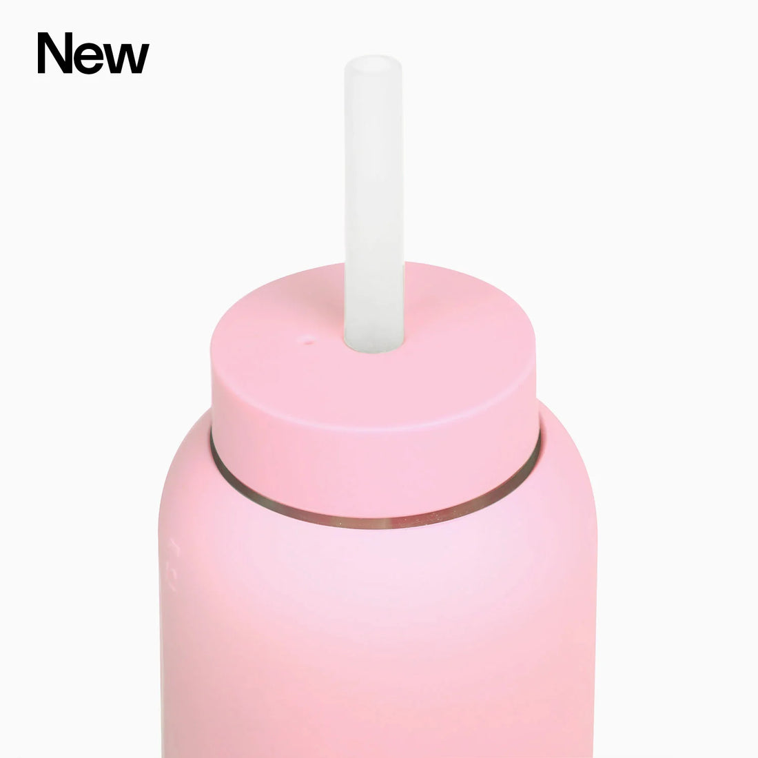 Lounge Straw & Cap for Bink Glass Water Bottle