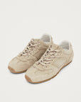 Tb.56 Cream Suede Leather Sneakers