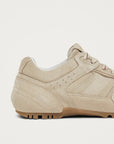 Tb.56 Cream Suede Leather Sneakers