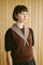 Chestnut and Ivory Stripe