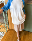Heavy Cotton Raglan Tee