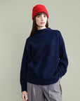 Cashmere Ribbed Beanie