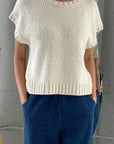 Pierre Cotton Sweater Top