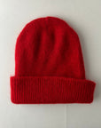 Angora Knit Beanie