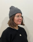 Angora Knit Beanie