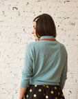 Klein Tipped Polo Sweater