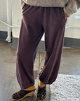 Cotton Terry Balloon Pants