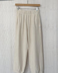 Cotton Terry Balloon Pants