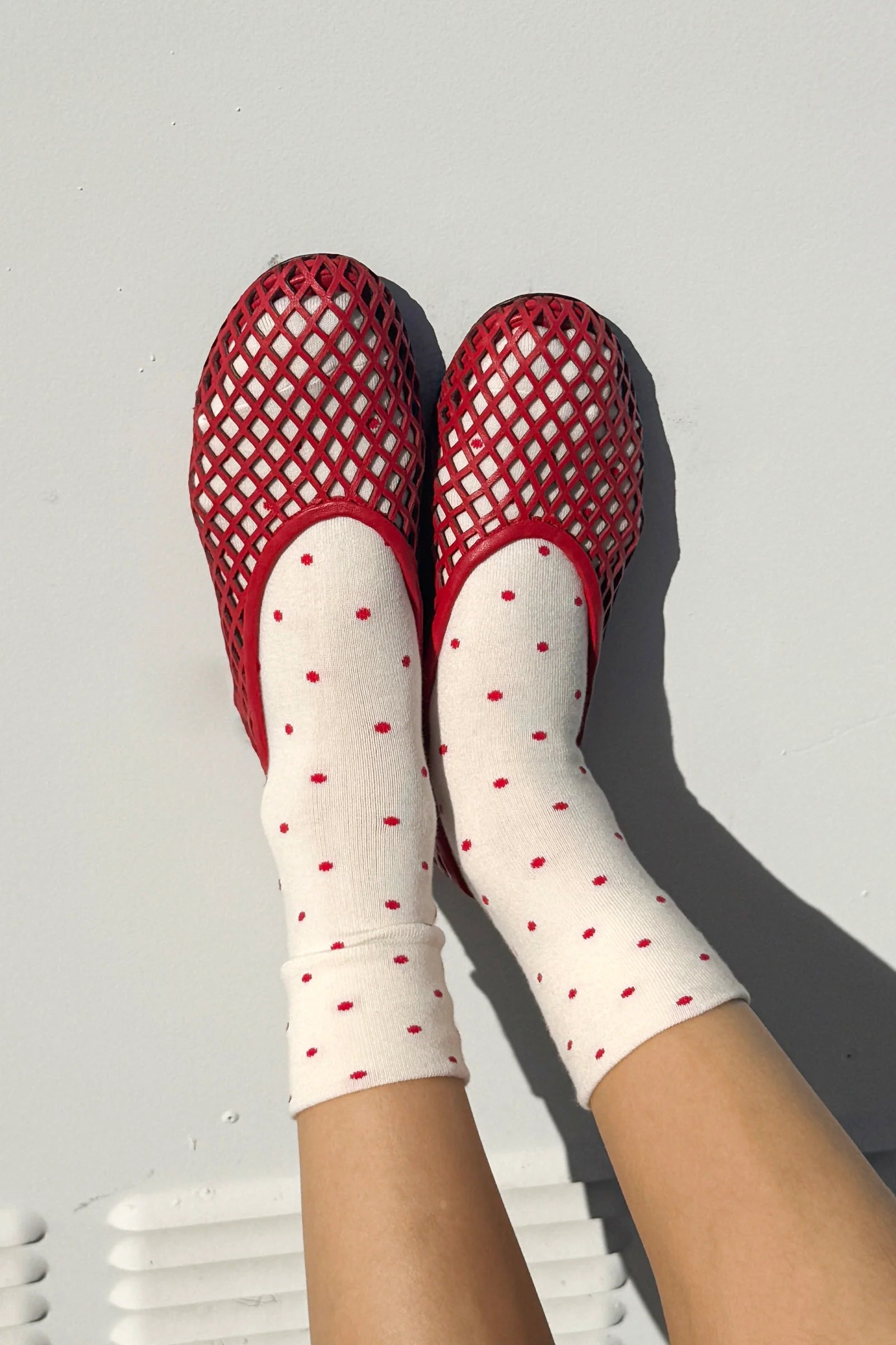 Polka Dot Sneaker Socks