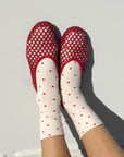 Polka Dot Sneaker Socks