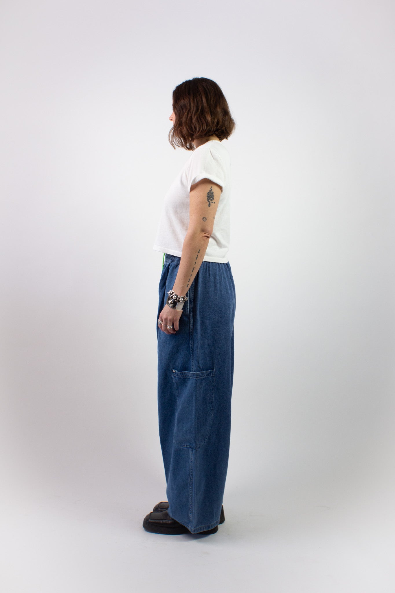 Denim Chef Pant