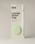 Lounge Straw & Cap for Bink Glass Water Bottle