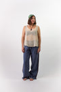Linen Track Pant