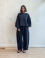 Margot Rippled Cotton Sweatshirt