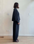 Camden Rippled Cotton Curve Pant