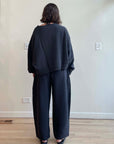 Camden Rippled Cotton Curve Pant