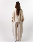 Camden Rippled Cotton Curve Pant