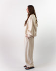 Camden Rippled Cotton Curve Pant