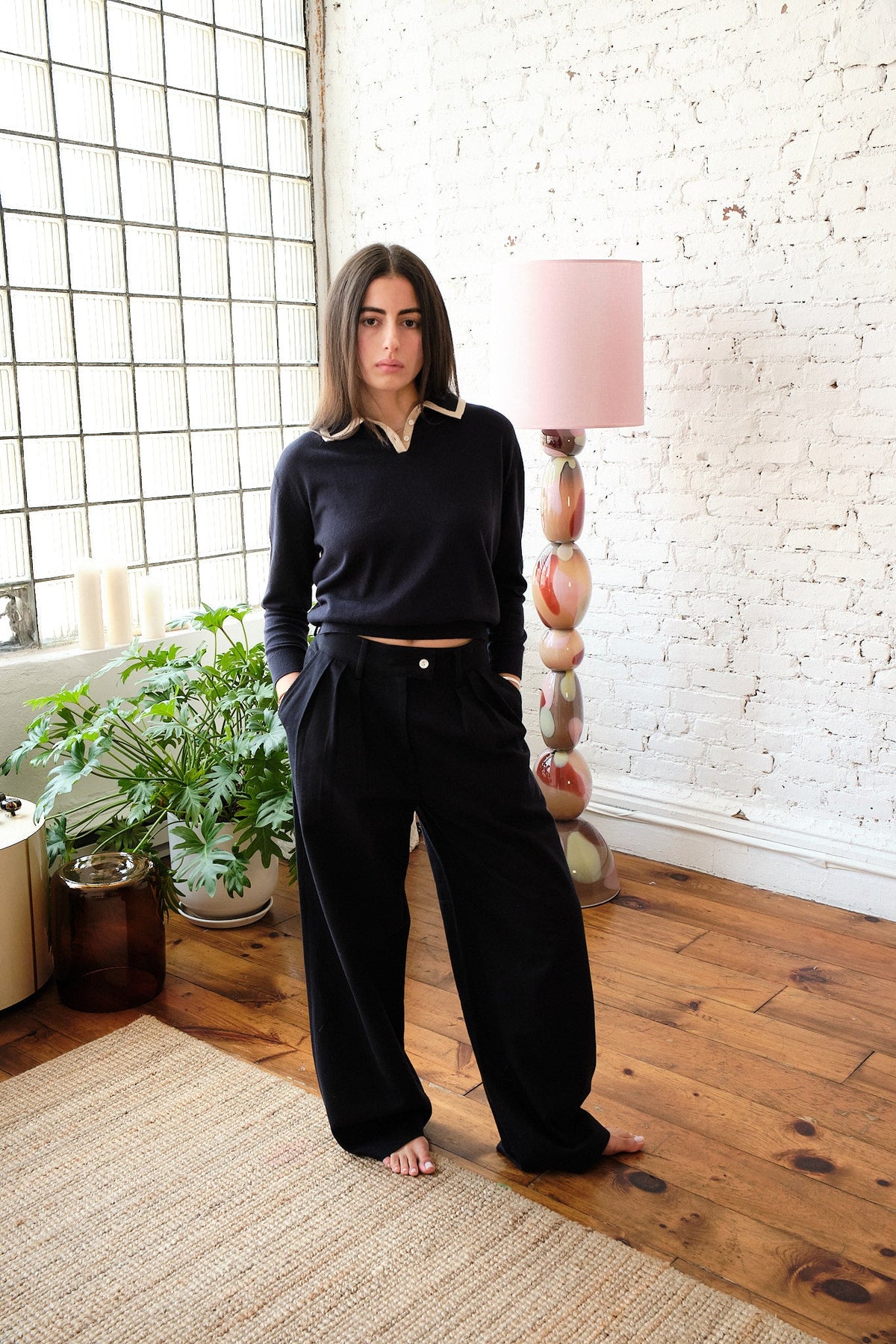 Sosa Pleated Trouser