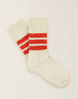 Cotton Ribbed Crew Socks