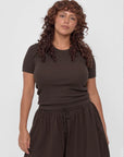 Rib Short Sleeve