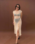 Mariposa Lace Midi Dress