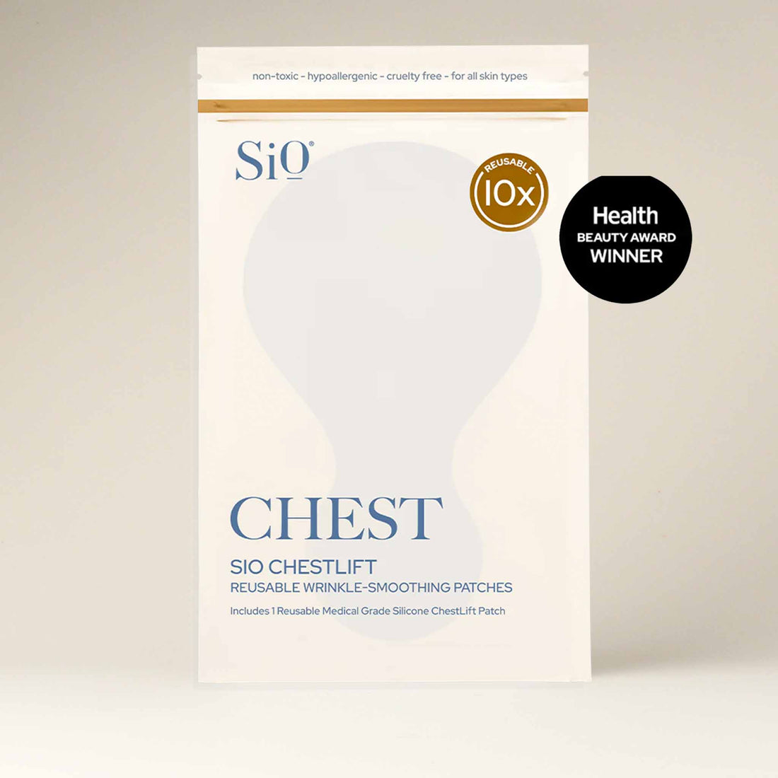 ChestLift Reusable Wrinkle-Smoothing Patch
