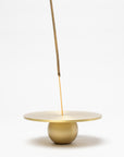 Orb Brass Incense Holder