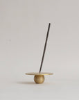 Orb Brass Incense Holder