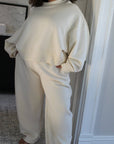 Margot Rippled Cotton Sweatshirt