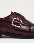 Brandy Burgundy Leather Loafers