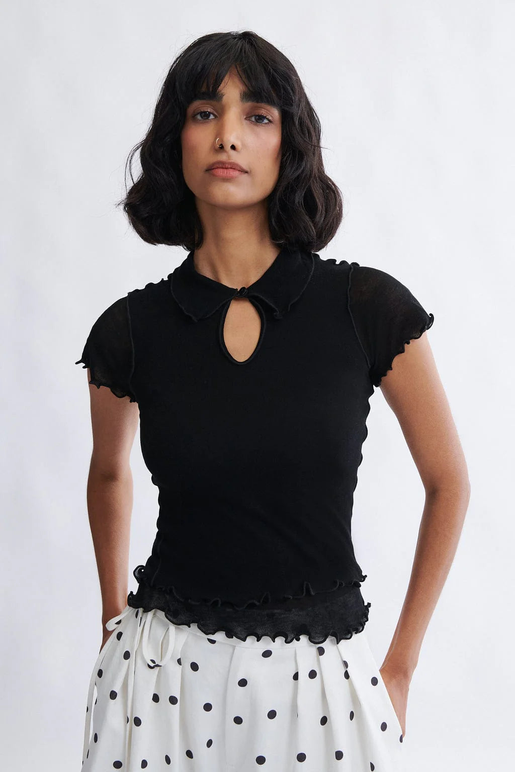 Percy Microknit Top