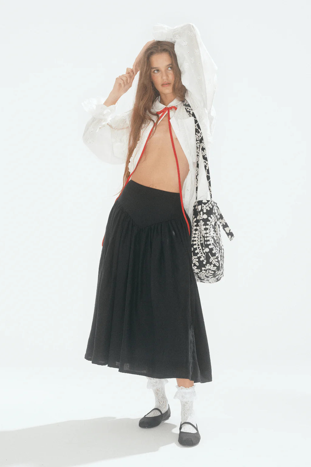 Lucille Linen Skirt