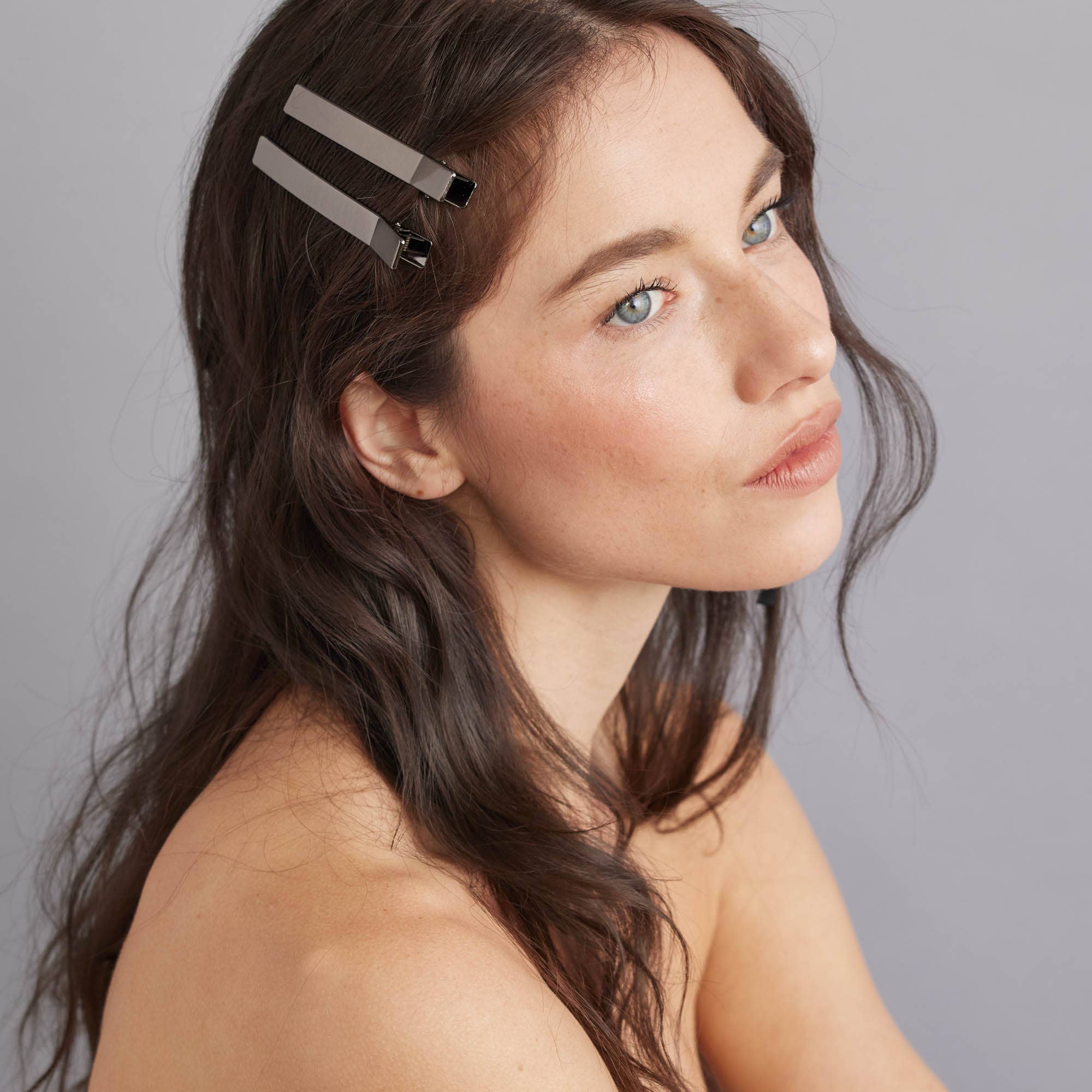 Metal Hair Clip Set