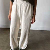 French Terry Balloon Pants