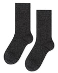Italia Cashmere Cozy Rib Crew Socks
