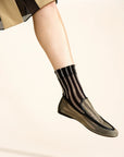 Mykonos Sheer Short Crew Sock