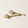 Freshwater Pearl Metal Hair Pins