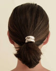 Mini Double Arch Metal Ponytail Hair Tie