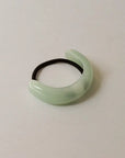 Wide Arch Acrylic Ponytail Hair Tie