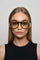 Olive Green with Blue Lens
