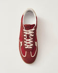 Tb.490 Rife Sheen Red Leather Sneakers