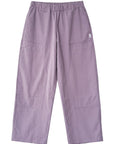 The Sunday Standard Gardener's Pants in a muted lavender cotton-nylon blend with utility-style front patch pockets.