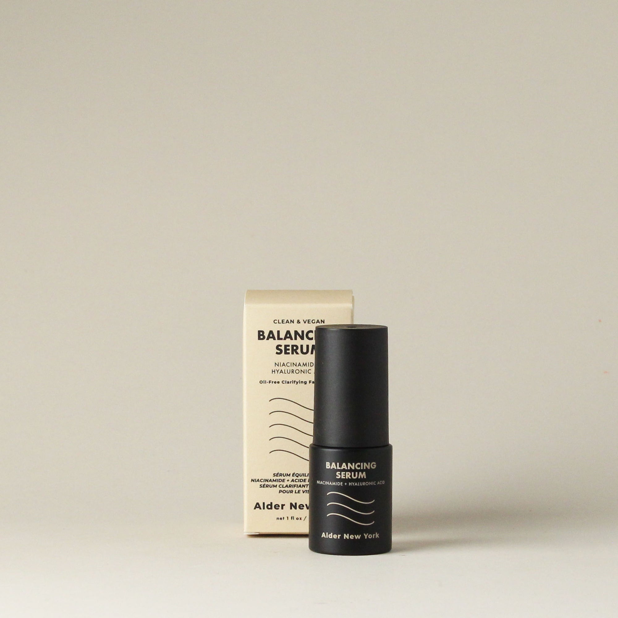 Balancing Serum by Alder New York with Niacinamide and Hyaluronic Acid with Box