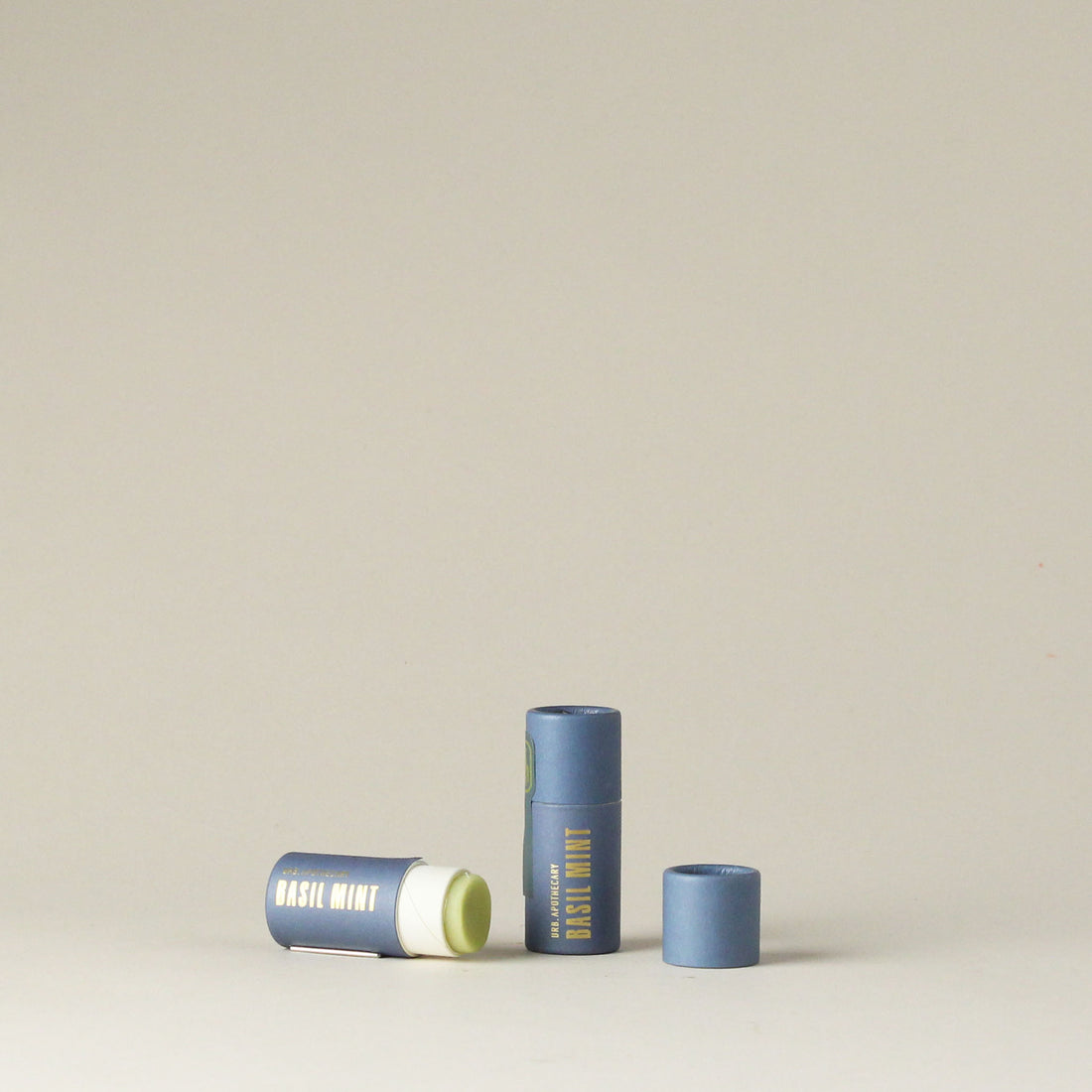 Basil Mint Lip Balm Tubes by URB Apothecary