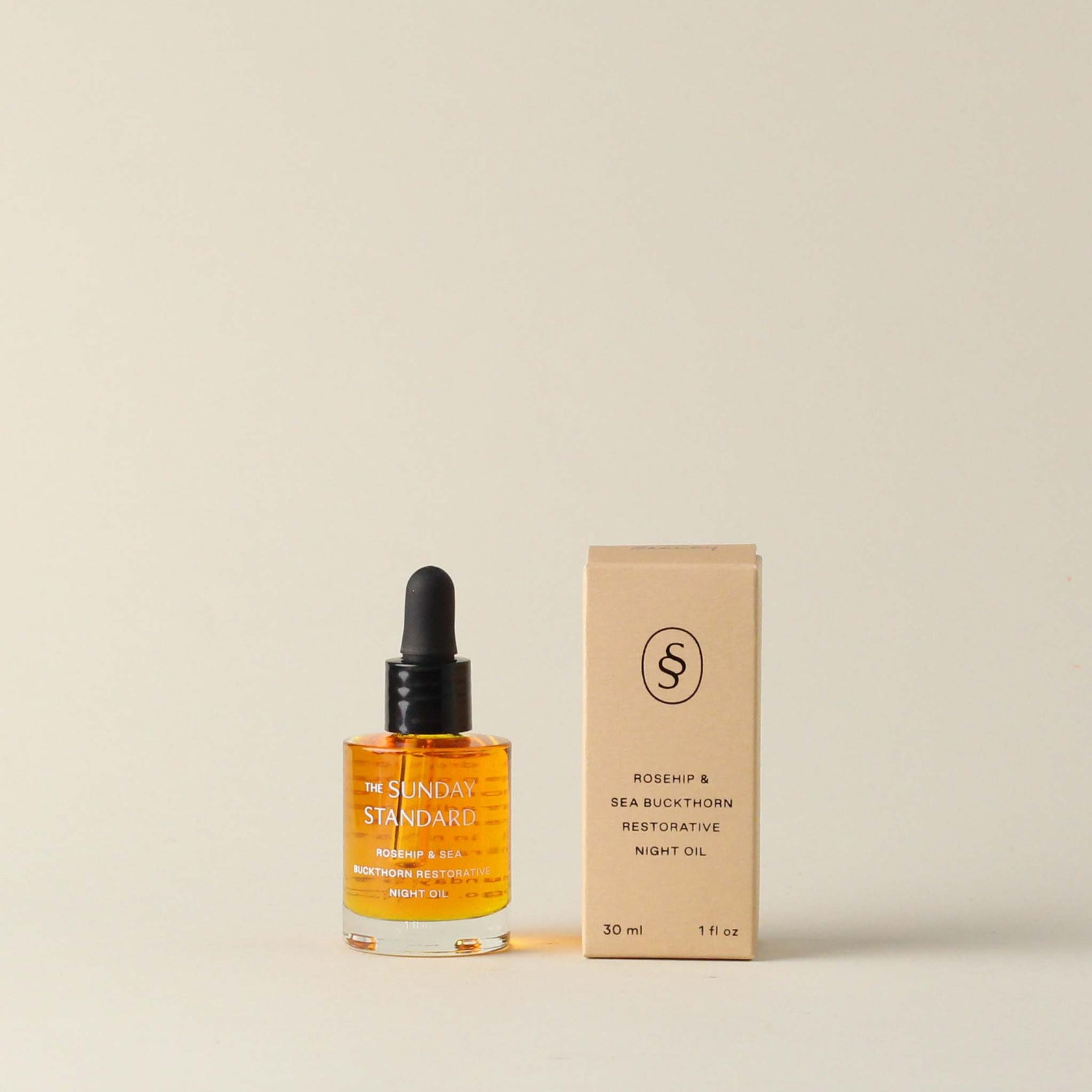 Rosehip & Sea Buckthorn Restorative Night Oil | for Acne-Prone Skin ...