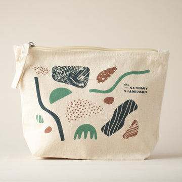 Organic Cotton Cosmetic Bag